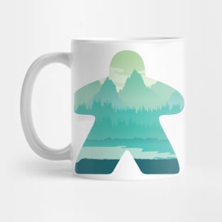 Board Game Meeple Mug